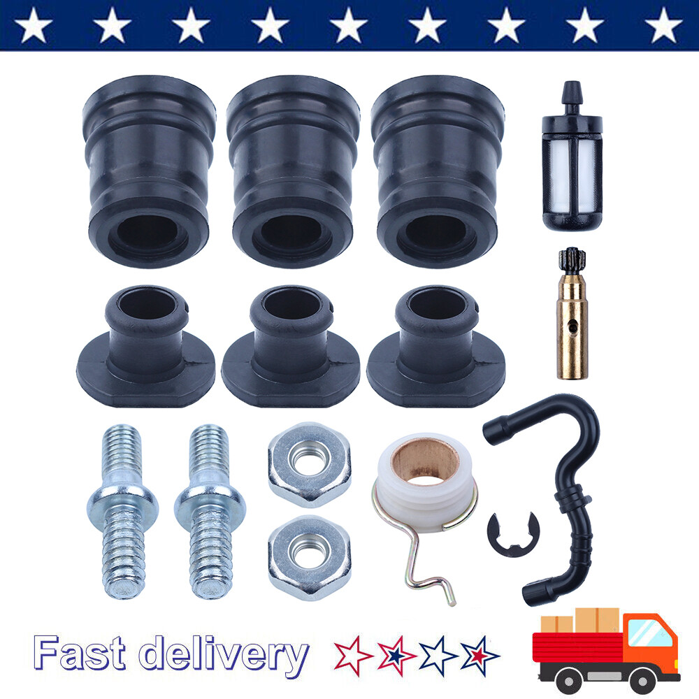 Oil Pump Worm Gear Fuel Filter Kit For Stihl MS180 MS180C MS170 Chainsaw Parts gallery