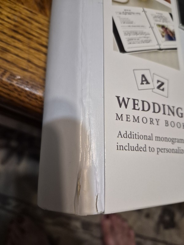 Hallmark Wedding Ring Monogram Memory Book gallery
