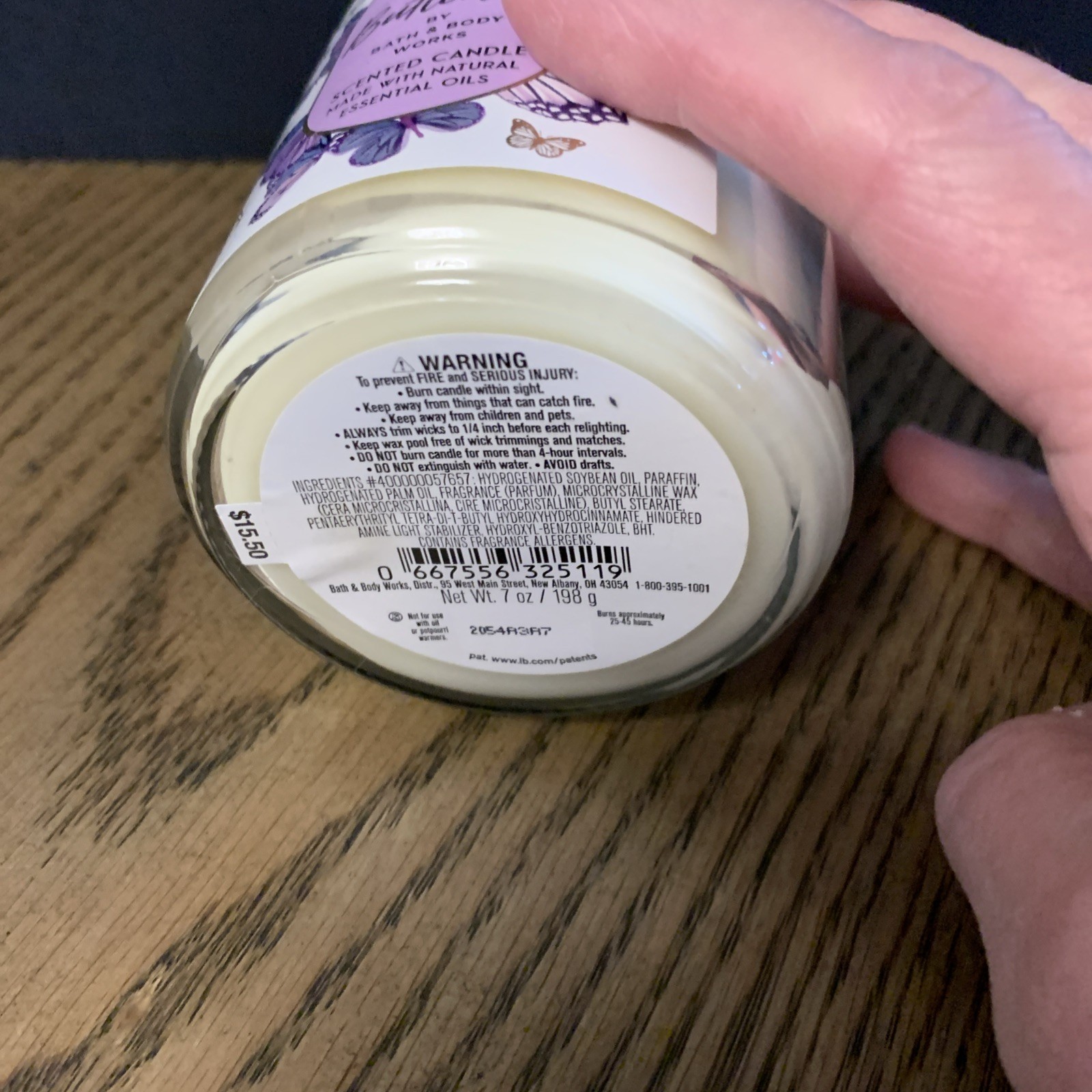 *NEW* BUTTERFLY ~ 7oz. JAR CANDLE ~ Bath & Body Works ~ SHIPS FREE! gallery