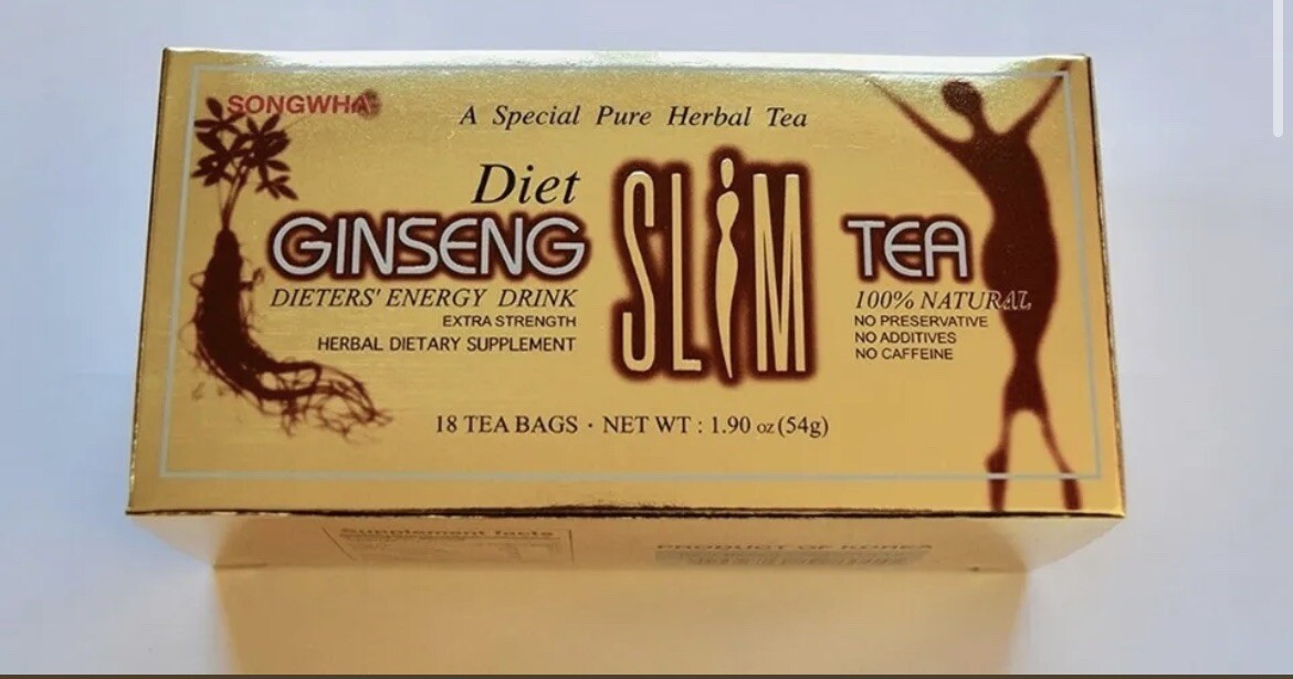 DIET GINSENG SLIM TEA 4 Boxes gallery