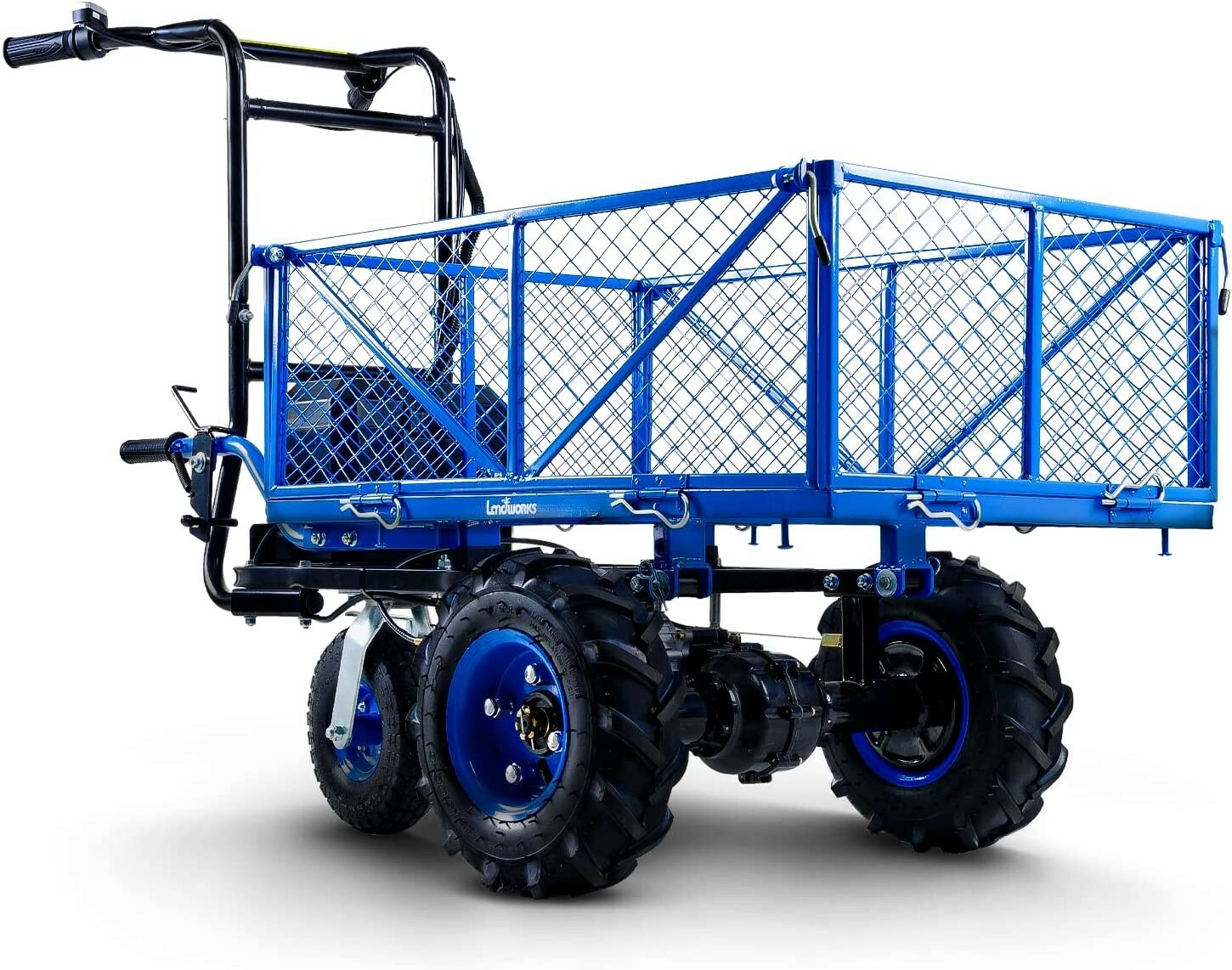 Landworks Utility Service Cart Wheelbarrow Power Wagon Super Duty Electric 48V D gallery