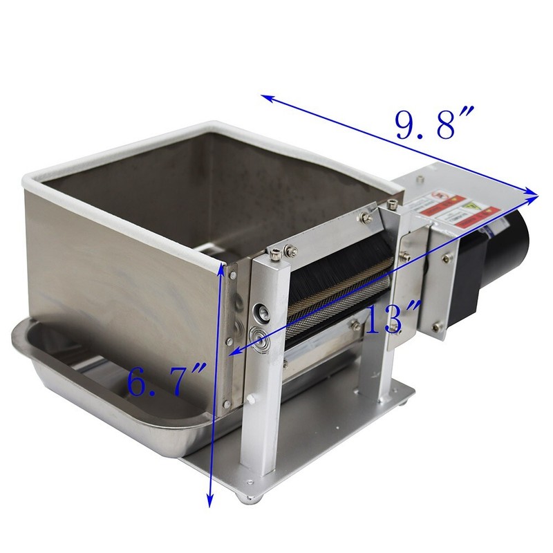 220V Powered Beans Peeling Machine 120r/min Semi-auto Pea Peeling Machine239668 gallery