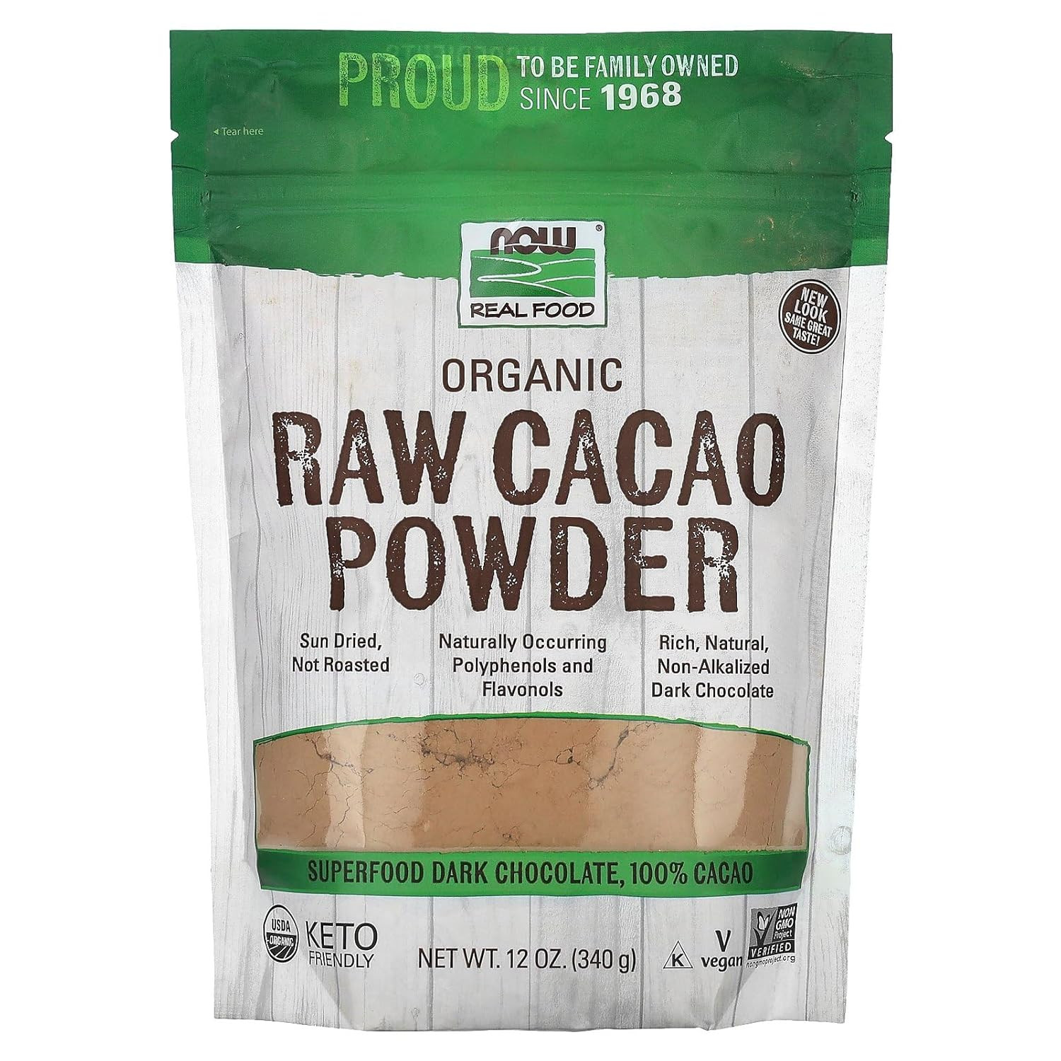 , Organic Raw Cacao Powder, with Polyphenols and Flavonols, Sun-Dried, Intensely gallery