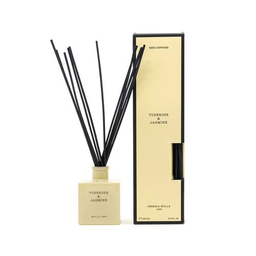 Cereria Molla Tuberose & Jasmine Reed Diffuser 3.4 Fl Oz 100 ml NEW IN BOX gallery