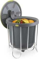 Kitchen Composter-Flexible Silicone Bucket inverts Emptying & Cleaning no Need