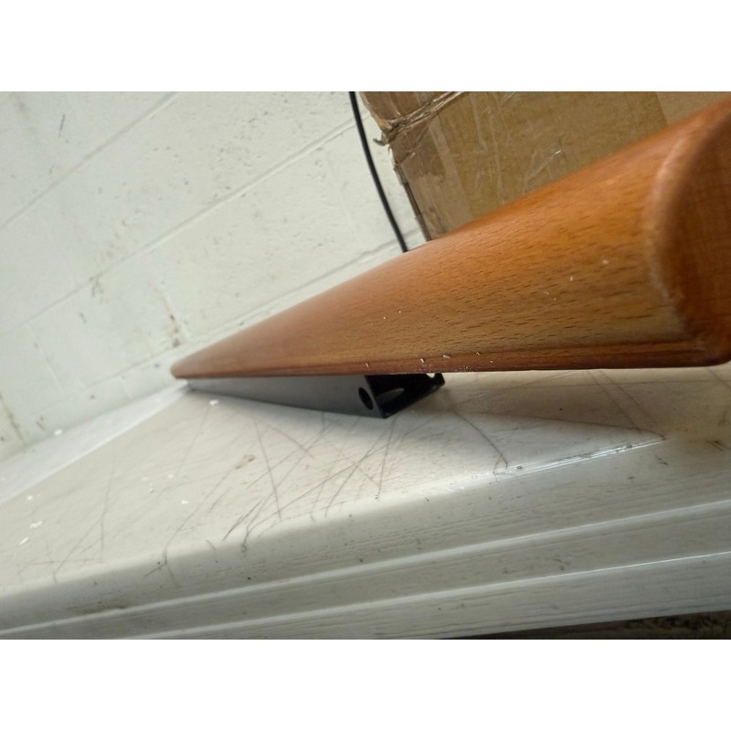 Adjustable Handrail for Stairs 2 & 3 Step Stair Railing Wood Handle Wrought Iron gallery