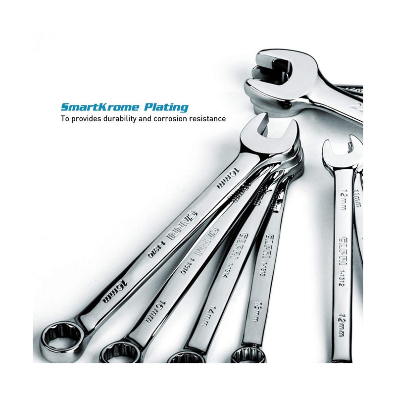 Capri Tools Combination Wrench Set with The Mechanic's Tray, Metric 6 to 24 m... gallery
