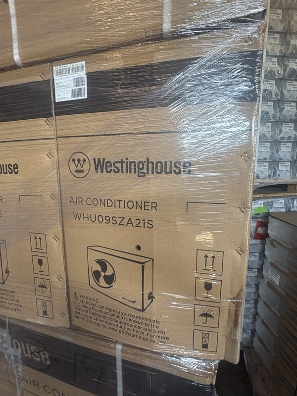 9000 BTU Ceiling Cassette Mini Split Air Conditioner - Heat Pump Westinghouse gallery