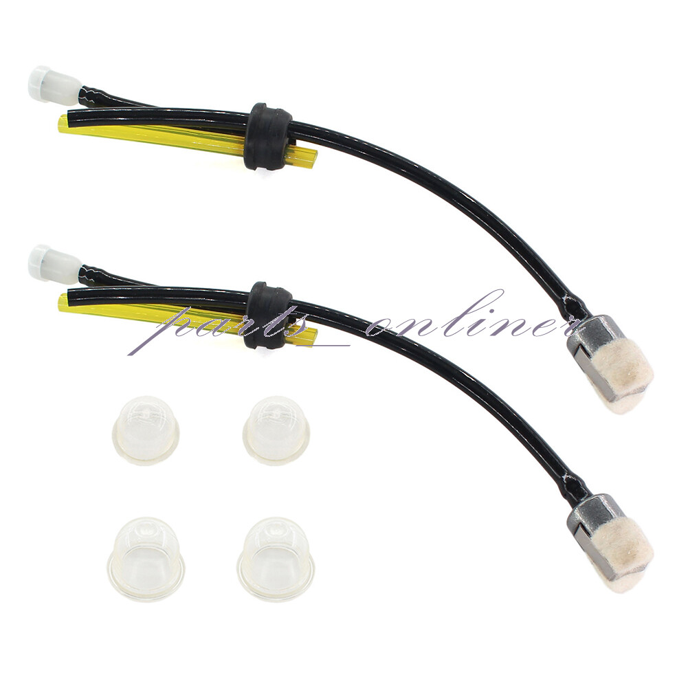 2X FUEL LINE KIT FOR ECHO / MANTIS TILLER 3 HOLE FUEL TANK GROMMET, FILTER, VENT gallery