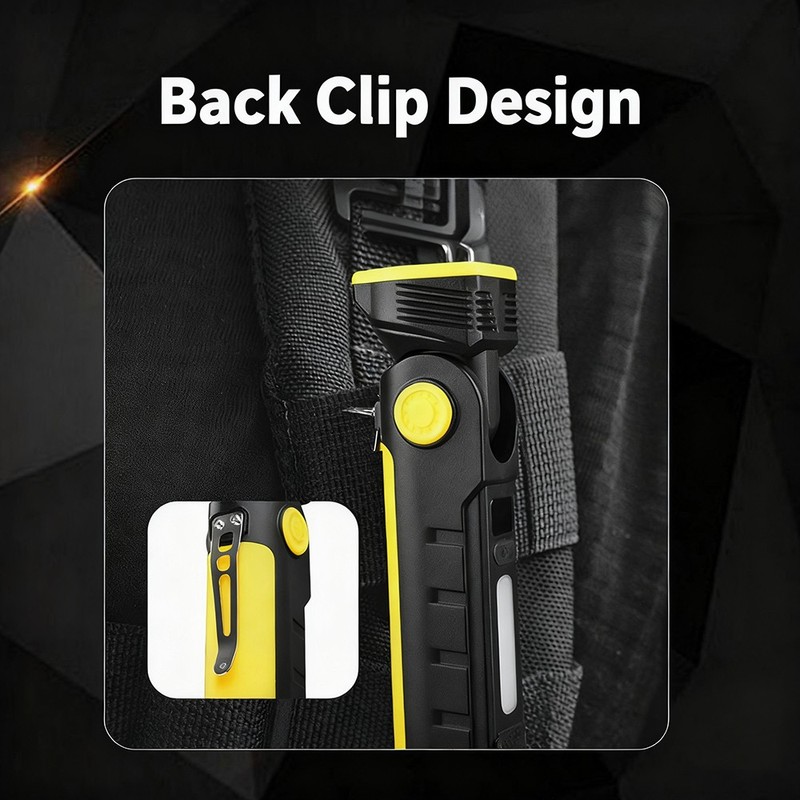 Rechargeable LED Work Light Mechanic Flashlight Lamp Magnetic Base Super Bright gallery