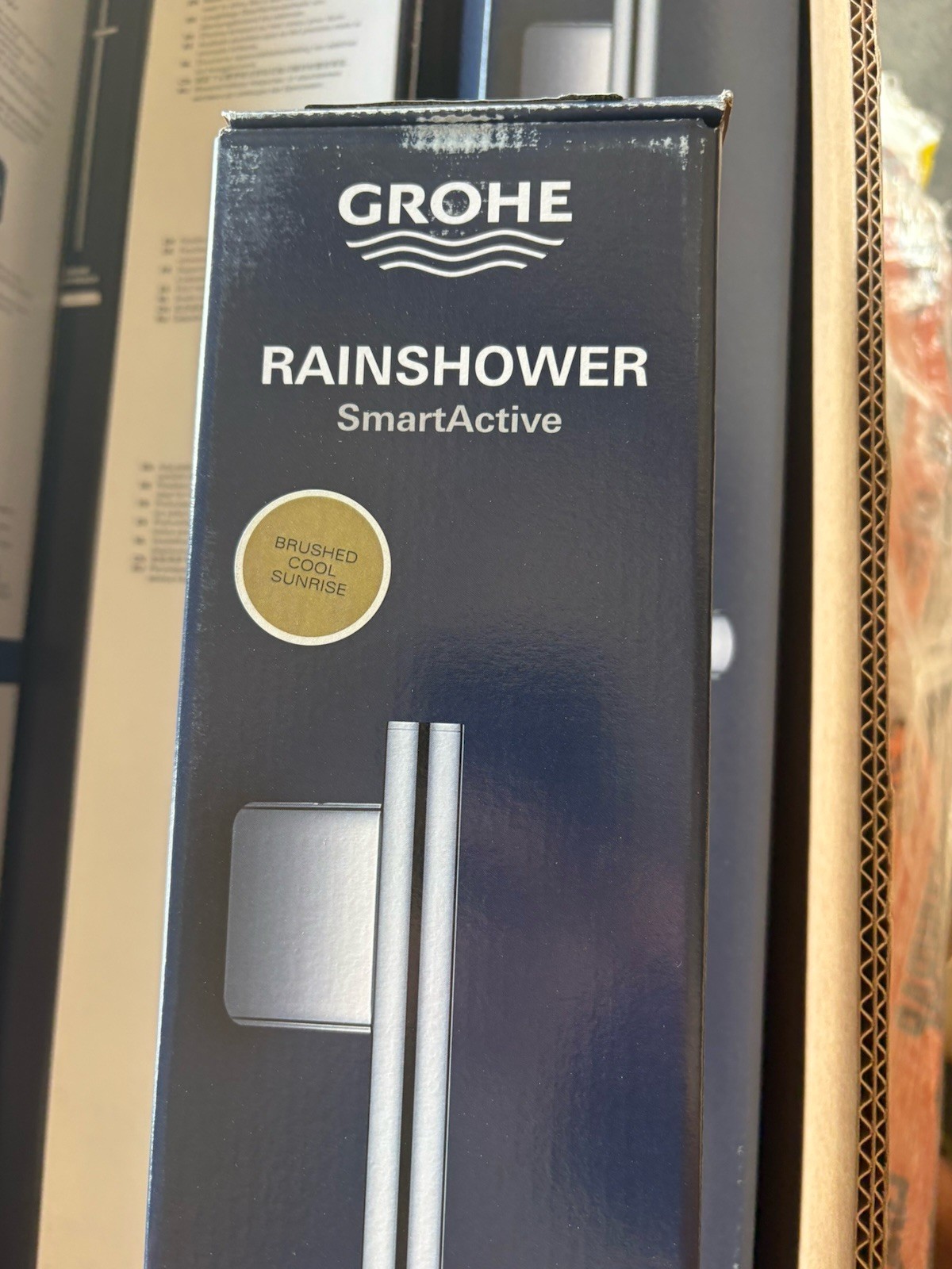 Grohe 26603GN0 Rainshower 36-5/8" Shower Slide Bar, Brushed Cool Sunrise gallery