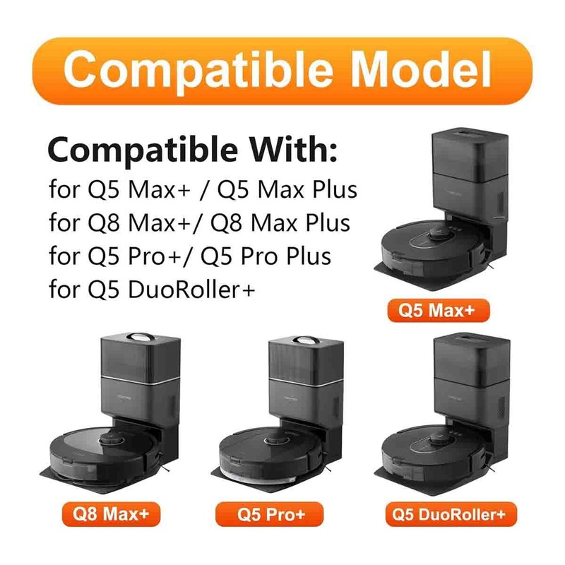 Replace Accessories for Roborock Q5 Max+, Q5 DuoRoller+ Robot Vacuum Cleaners gallery