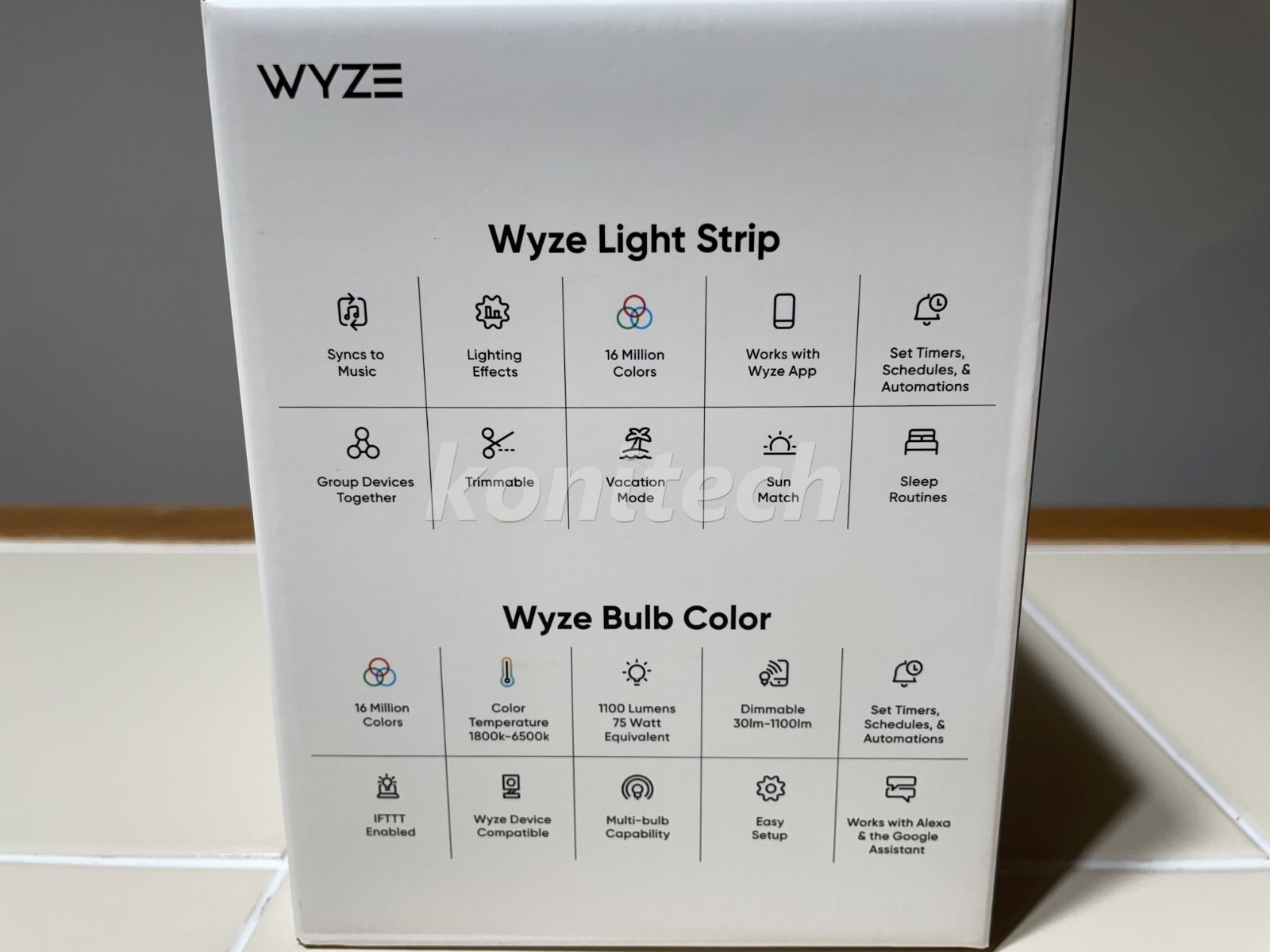 Wyze Lighting Kit 16.4ft Smart Plug Color LED Strip Light A19 Smart Light Bulbs gallery