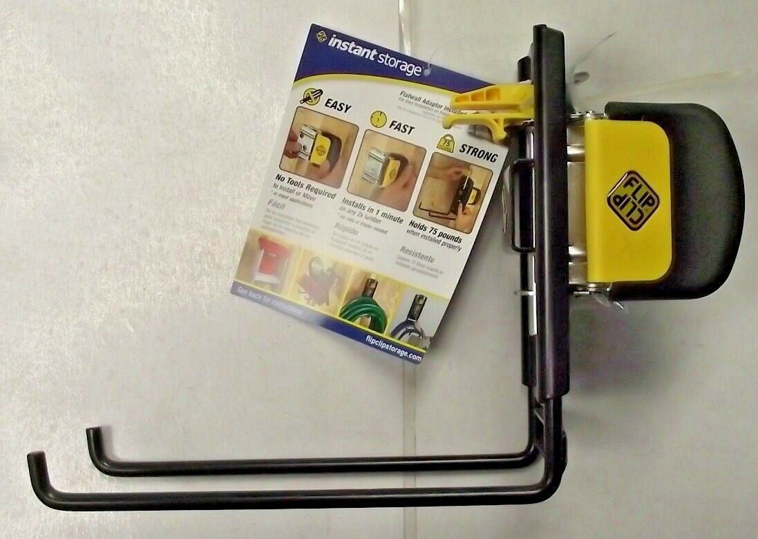 FlipClip 66916FC1 Storage Rack Multi Rack Hose Bike Ladder 75 lb. gallery