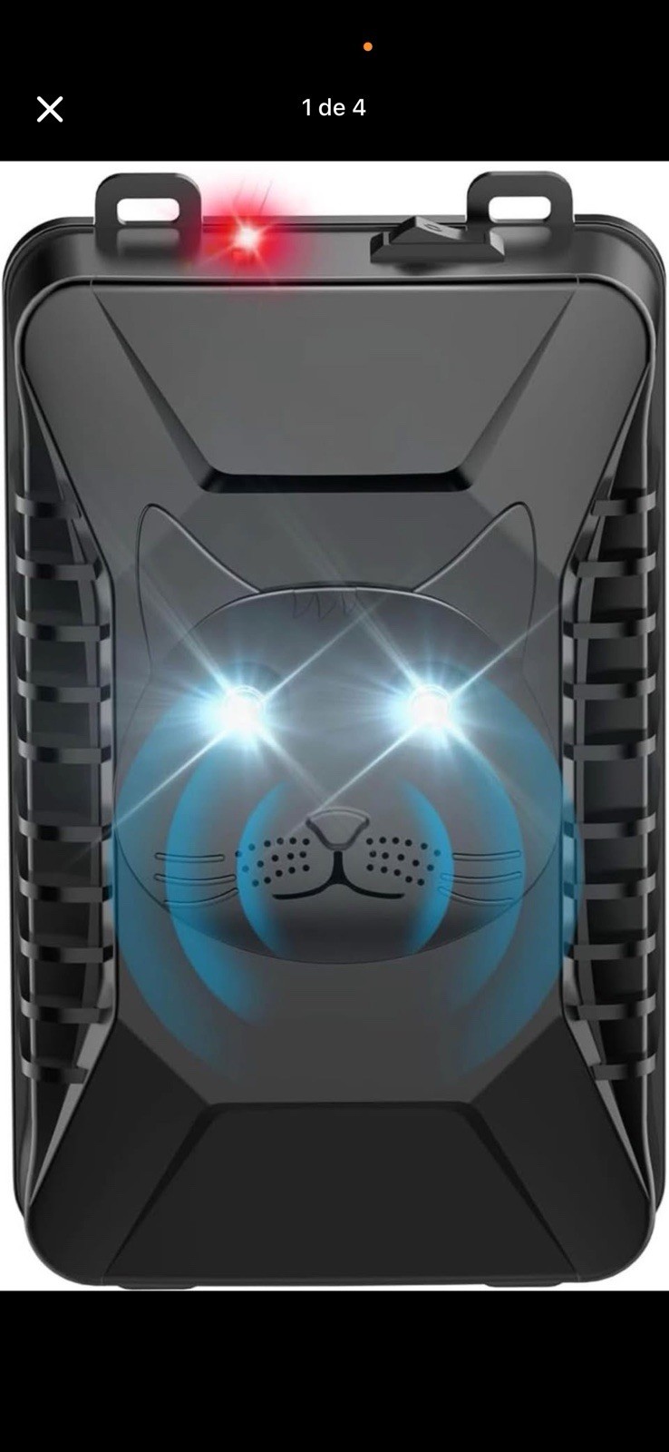 2PACK Ultrasonic Rodent Chaser Rechargeable Animal Repeller Pest Control Device gallery