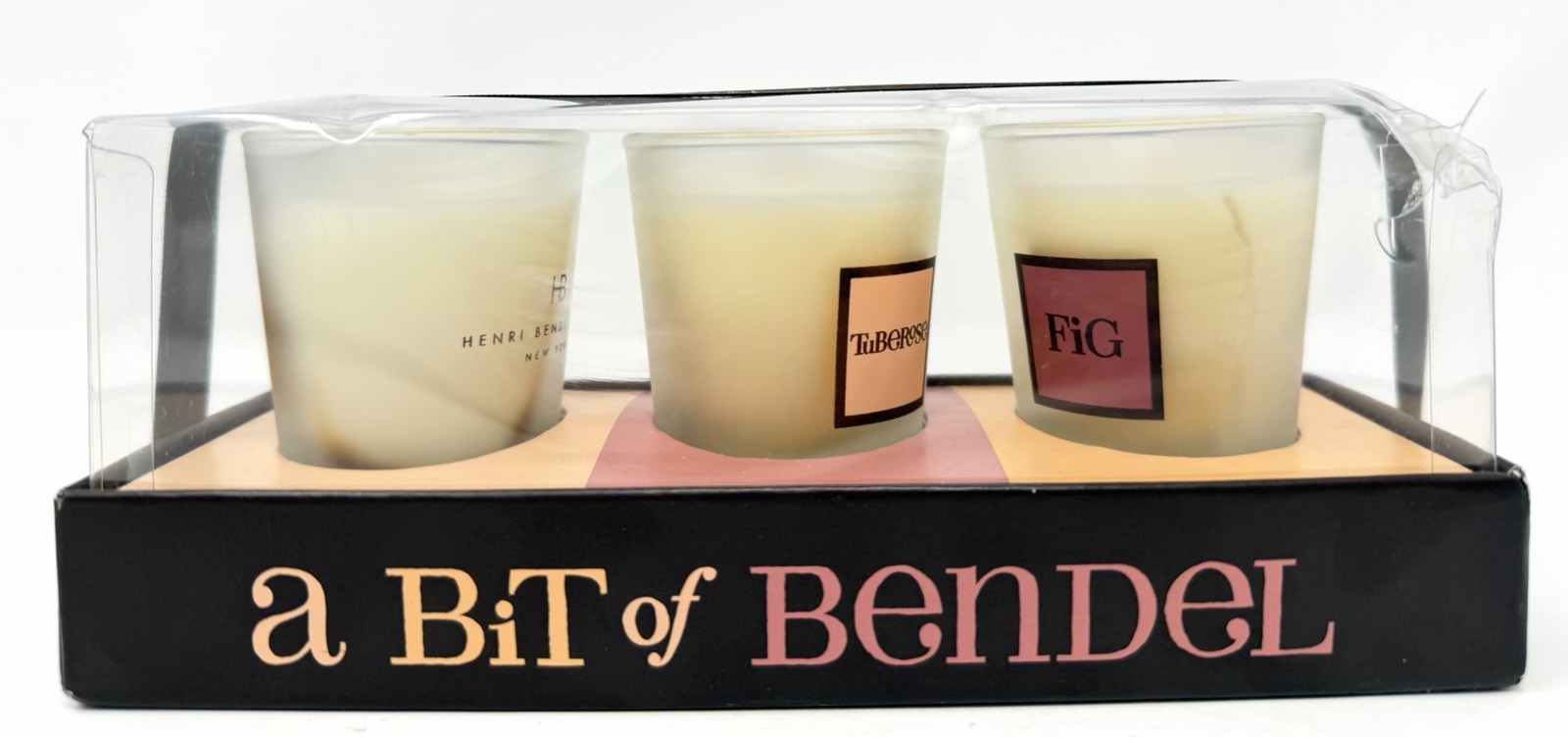 Henri Bendel Mini Candle Set- Tuberose, Fig & Orange Flower, 1.25oz DAMAGED gallery