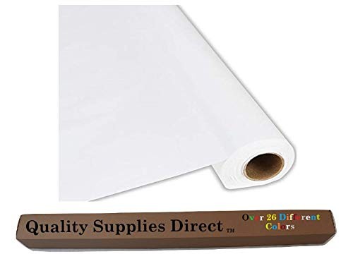 Plastic Party Banquet Table Cover Roll - 300 ft. x 40 in. - 8ft Table Covers ... gallery