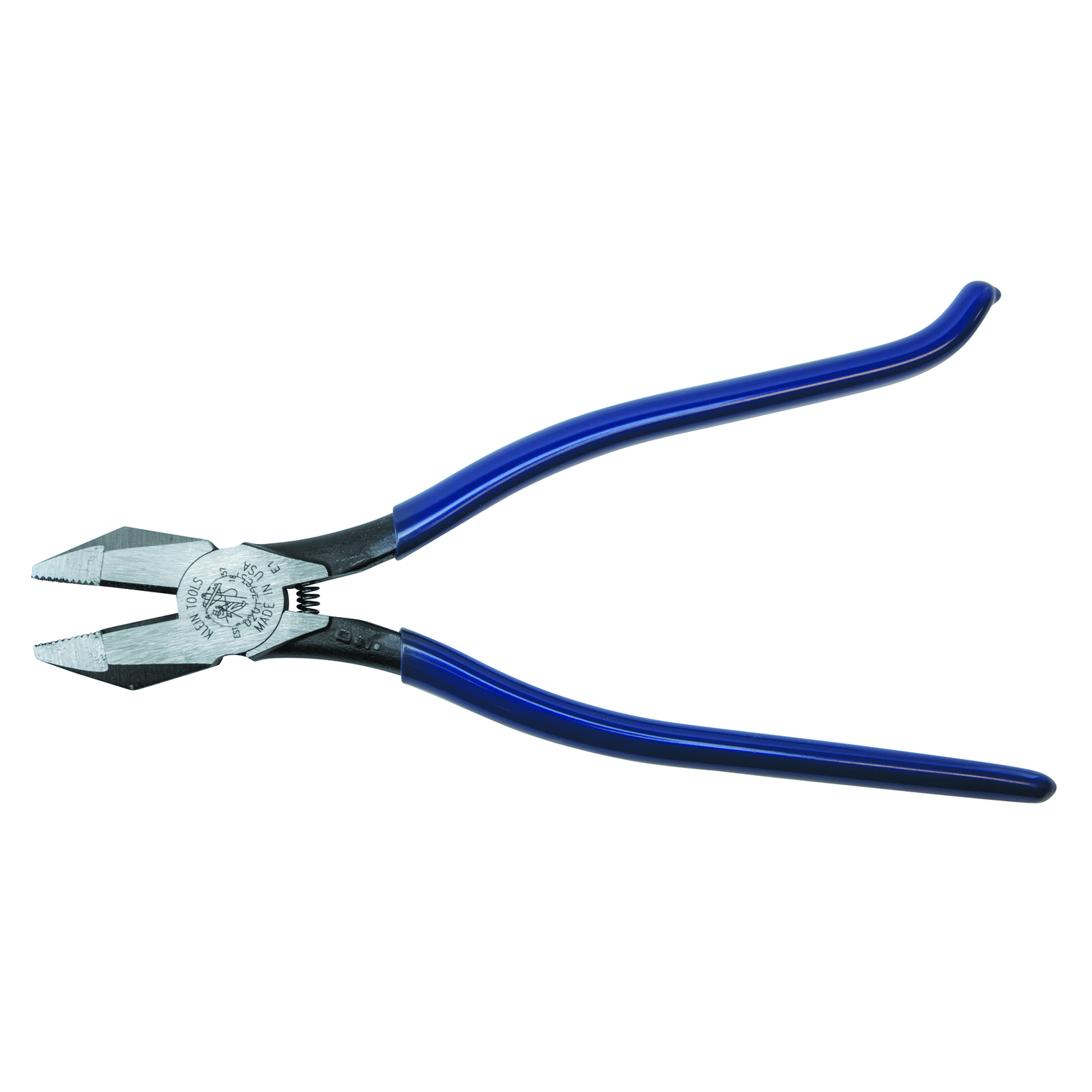 Klein Tools D201-7CST Ironworker Pliers, Spring Loaded Side Cutters, 9-Inch Long gallery