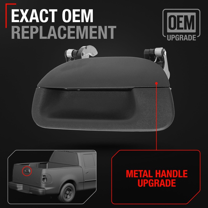 T1A Tailgate Handle Assembly Replacement, Upgraded Metal , Compatible with 19... gallery