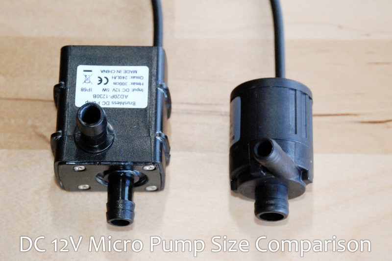 Micro Mini 12V DC Quiet Brushless Motor High Power Water Pump gallery