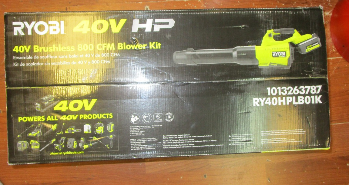 Ryobi 40V HP Brushless Blower Kit gallery