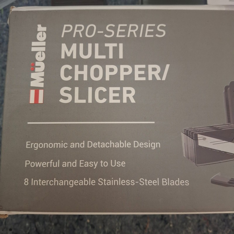 Mueller Pro-Series Multi Chopper Slicer MC-780 White Dicer Julienne Grater gallery