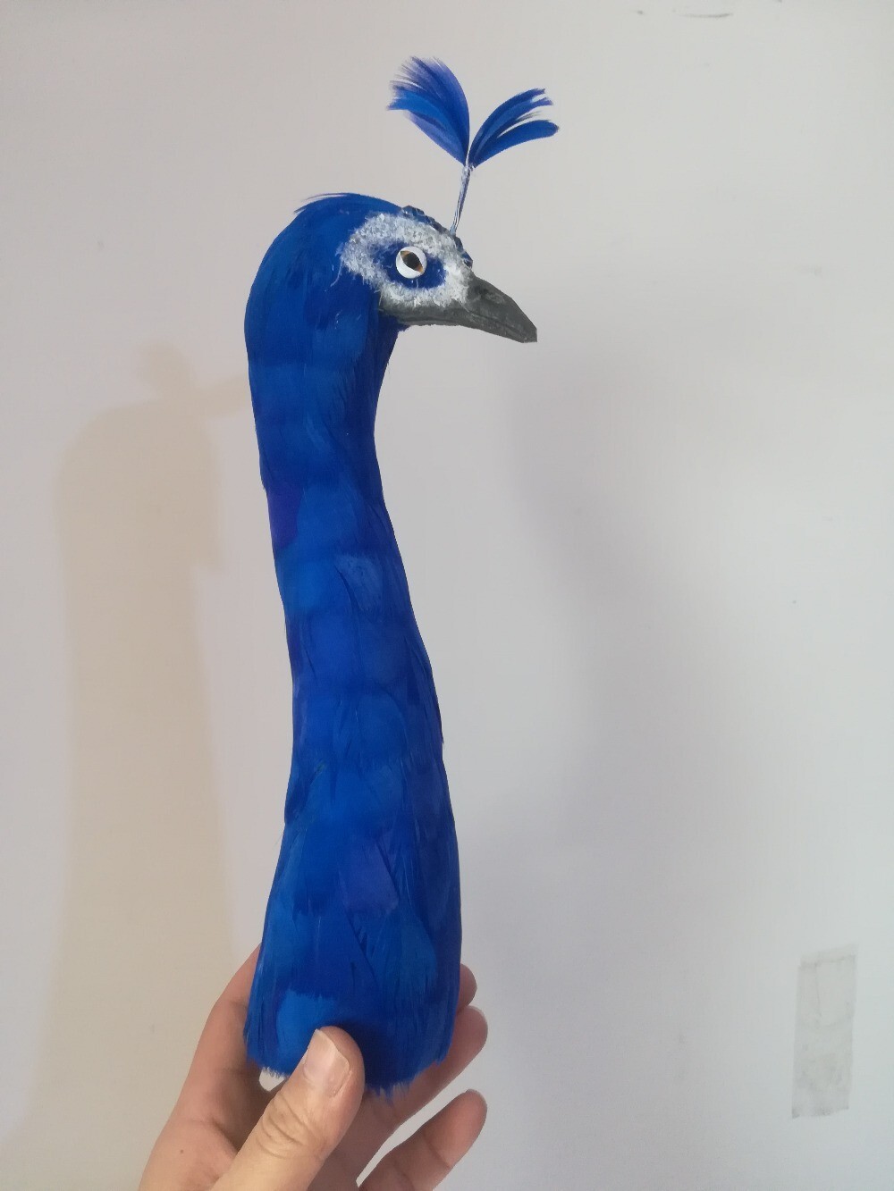 simulation blue peacock head model foam&feather peacock bird head about 30cm gallery