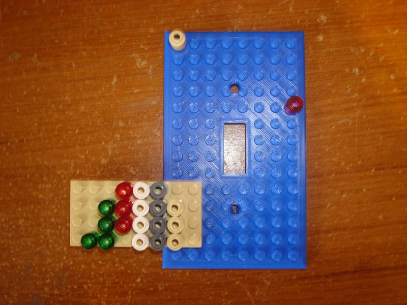 Light Switch Cover,Works COMPATIBLE with LEGO bricks, Wall Plate,toggle & rocker gallery