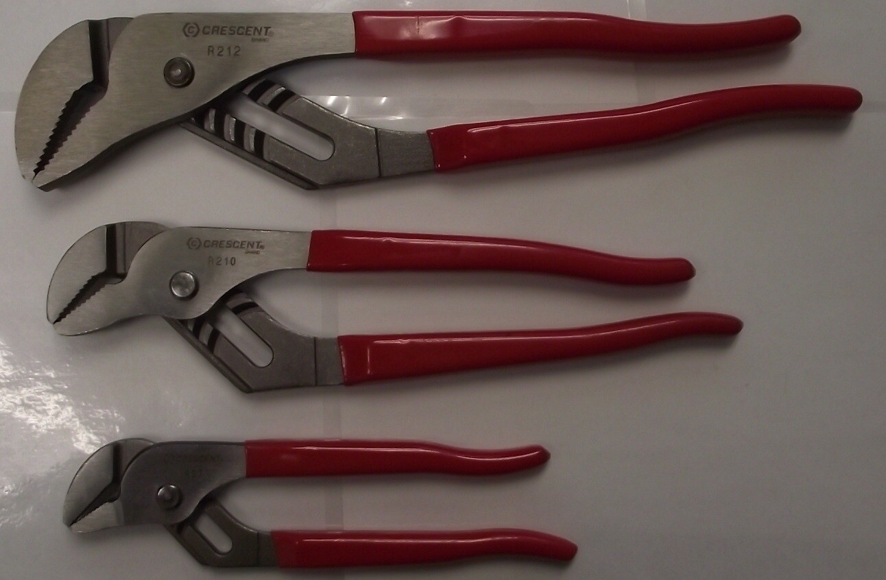 Crescent Tools R200SET3 3 Piece Tongue Groove Pliers Set, 7", 10", 12" gallery