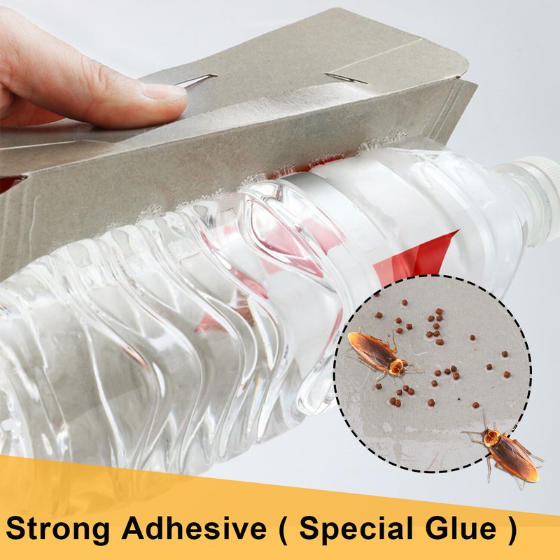 5-60pcs Roach Glue Trap Cockroach Killer Bait Catcher Spider Insect Home USA gallery