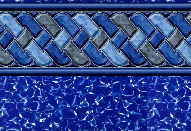 GLI Cayman 28 Mil In-Ground Rectangle Swimming Pool Liner (Choose Size) gallery