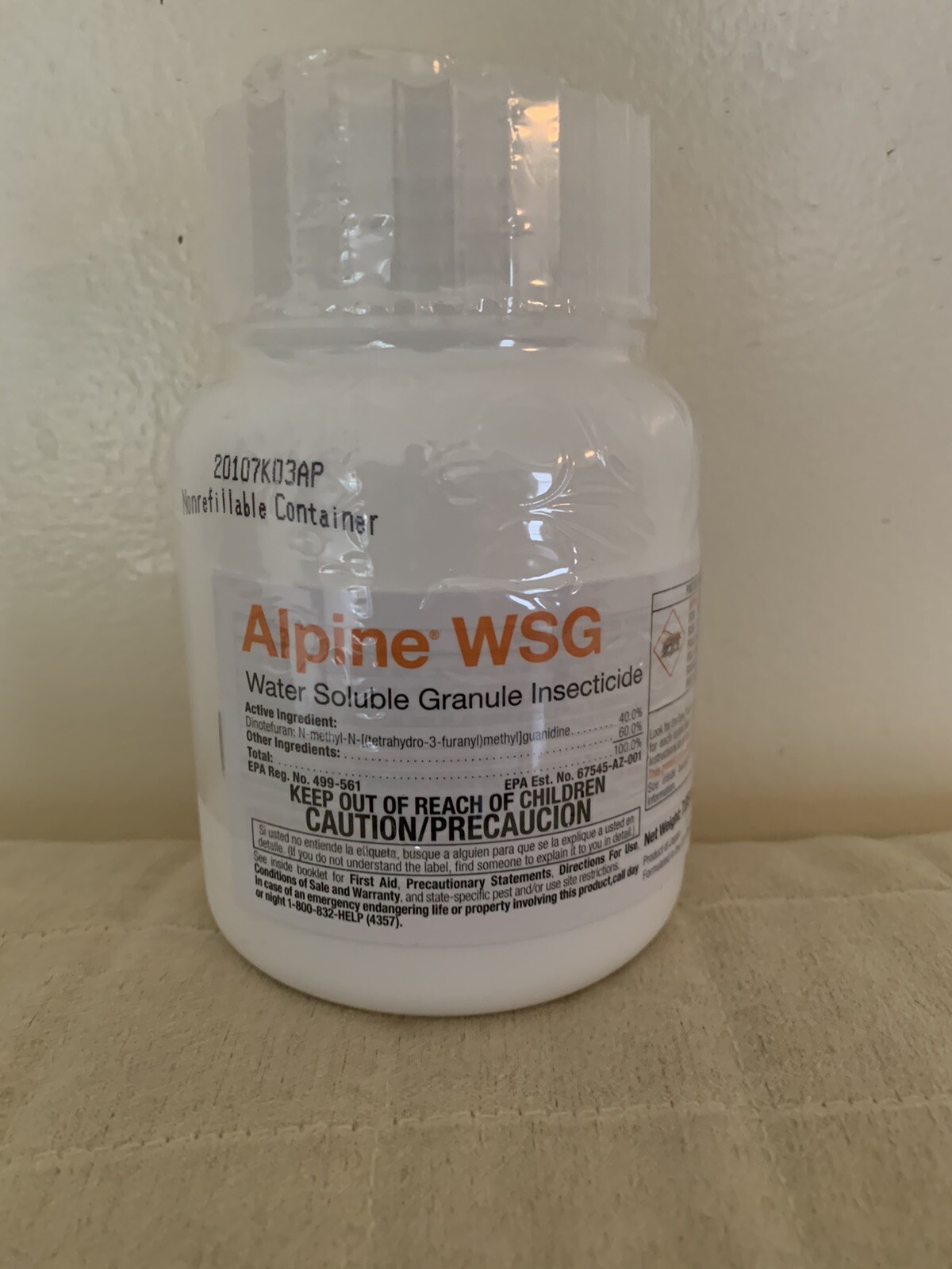 Alpine WSG Water Soluble Granule 200 grams Ant Flea Bed Bug Roach Control gallery