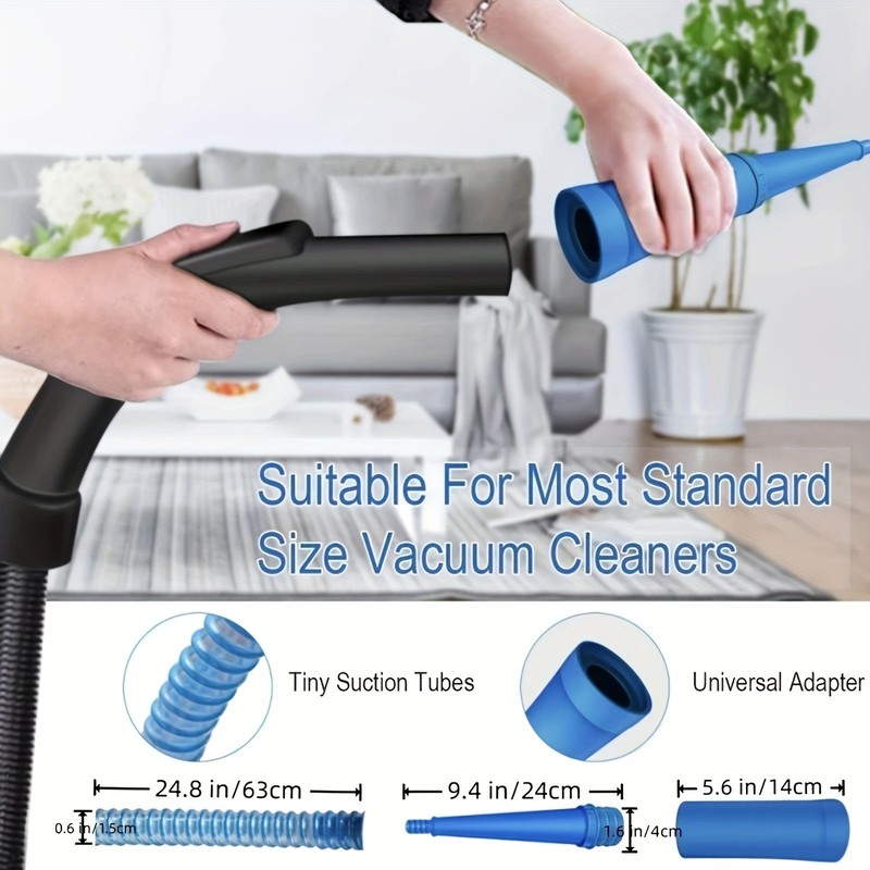 Vacuum Narrow Space Attachment-Flexible Hose for Appliance & Tight Area Cleaning gallery