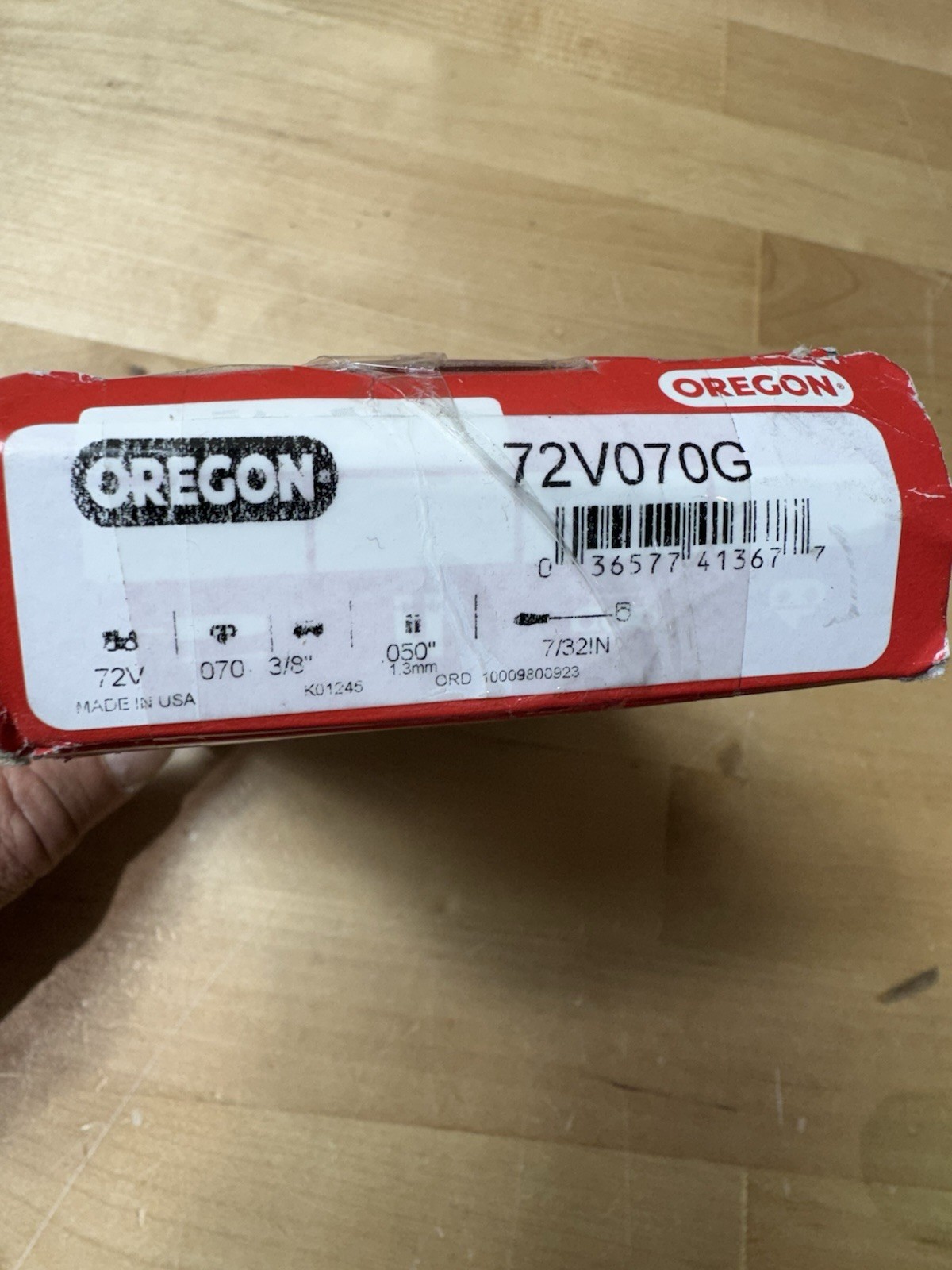 OREGON 72V070G 20" Replacement Chain Low-Kick 72V 3/8 .050 70 DL D70 gallery