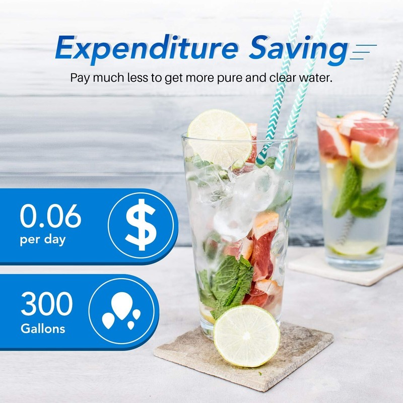 Refrigerator Water Filter Replacement For GE RPWF(𝐍𝐎𝐓 𝐑𝐏𝐖𝐅𝐄), RWF3600A gallery