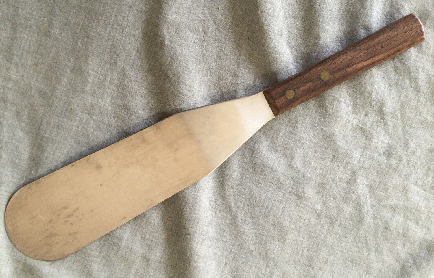 Zanger Icel Cake / Spreading Spatula Portugal - Wood Handle & Stainless gallery