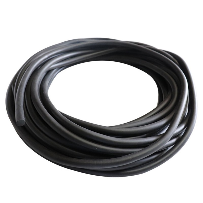 Black Solid Nitrile Rubber Cord O Ring Strip Anti Oil Seal Gasket Dia 1 to 30mm gallery