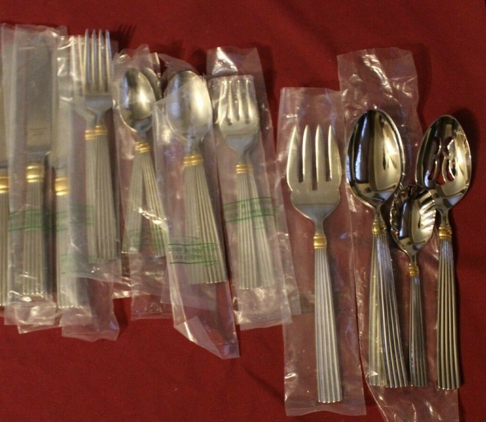 Reed & Barton GOLDEN CRESCENDO Open Stock You Choose 18/8 Stainless Korea Used