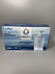 Brita Plus Replacement Water Filter, BPA-Free, High-Density Pitchers 4 PACK
