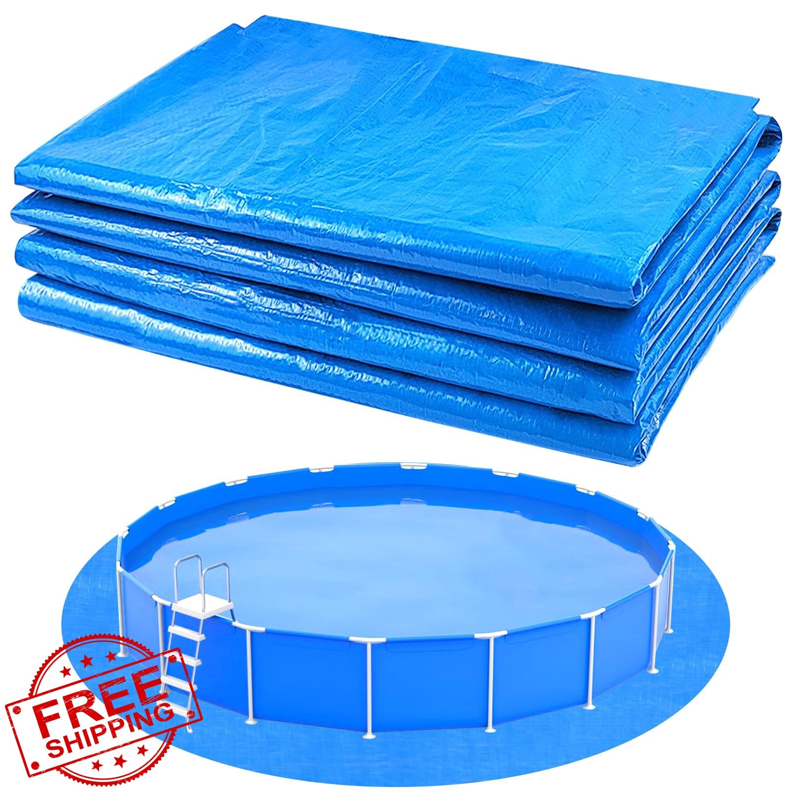 YEXEXINM 16.4FT Round Pool Ground Cloth gallery