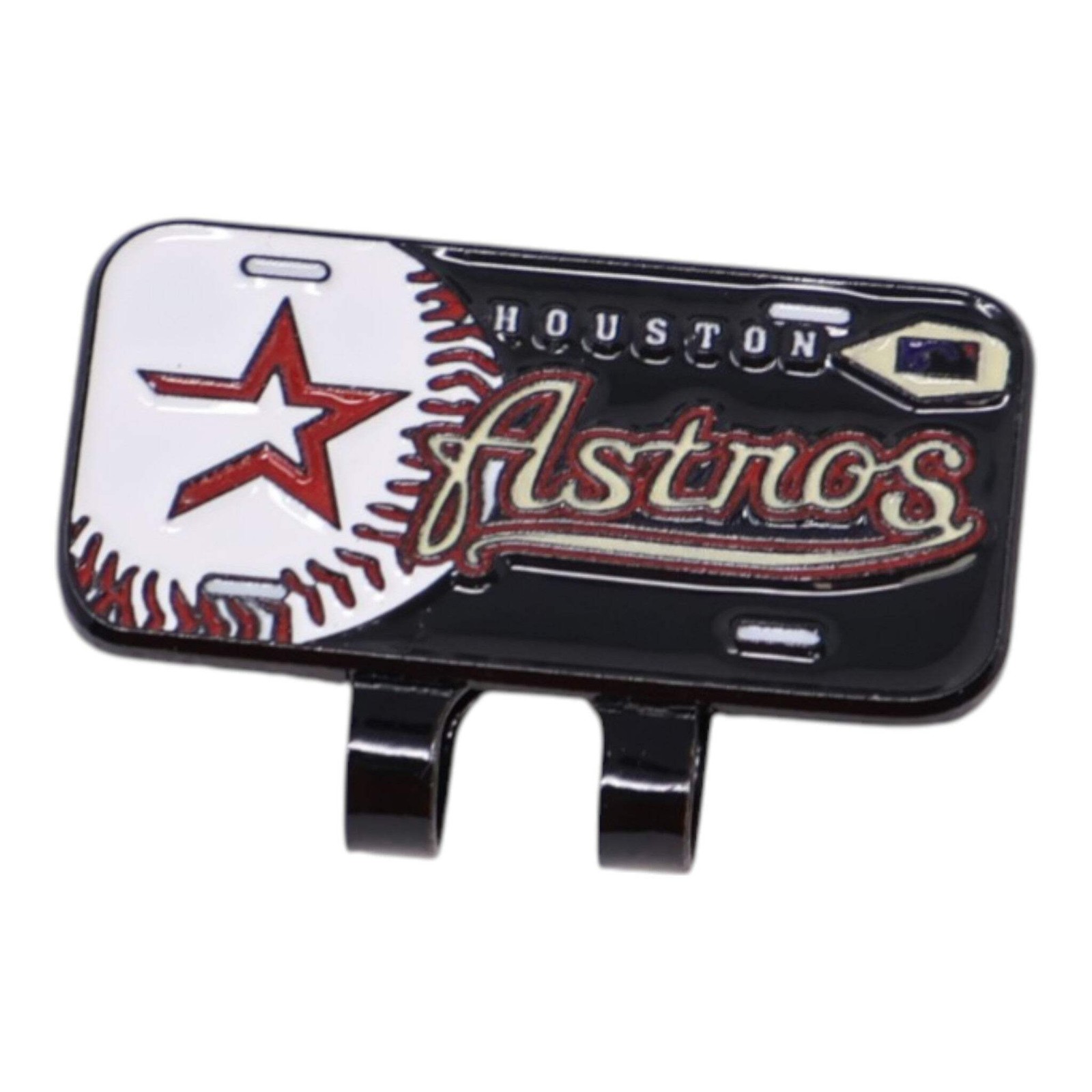Houston Astros License Plate Hat Clip gallery