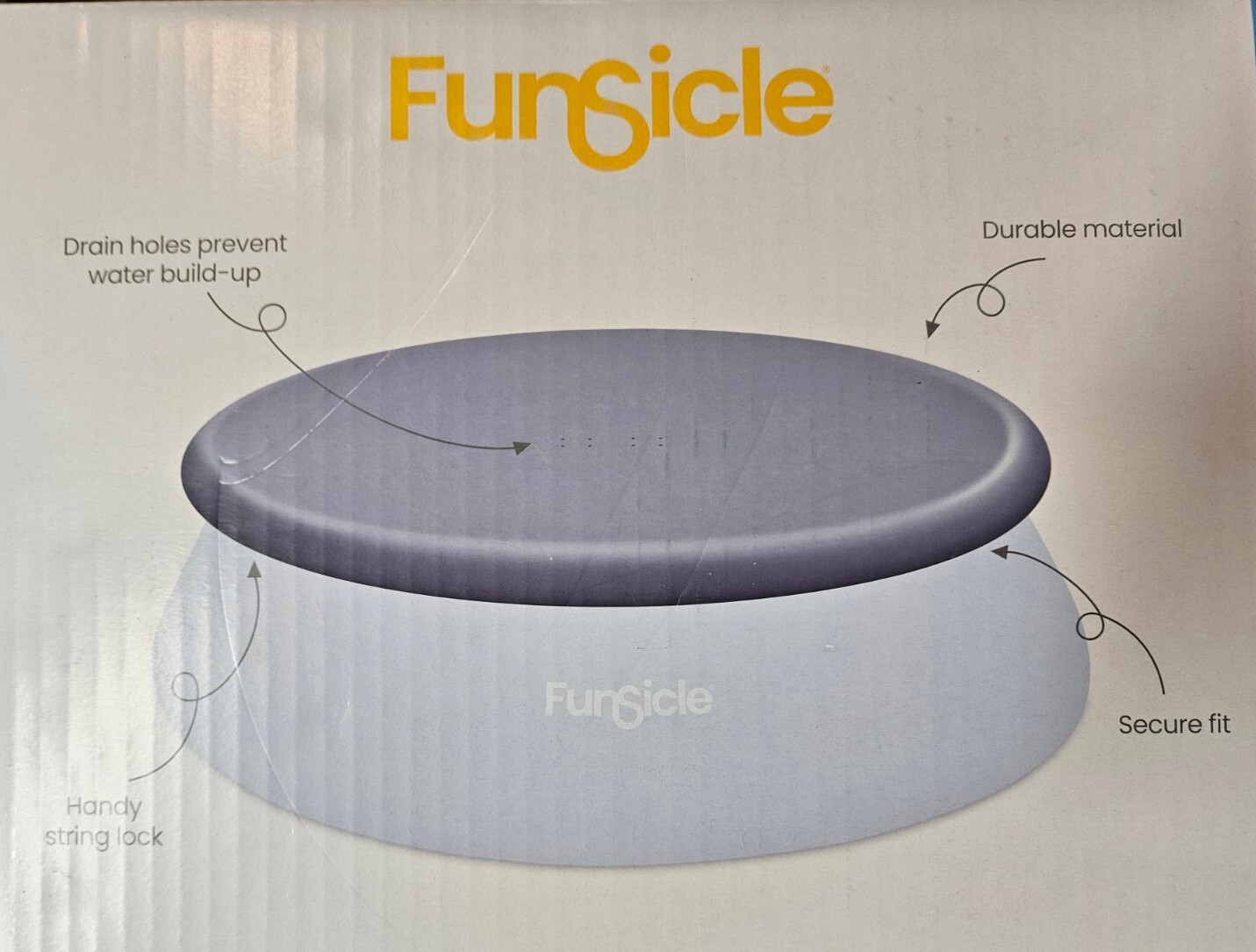 Funsicle Pool Cover For 15-16 Foot Quickset Pools NIB gallery