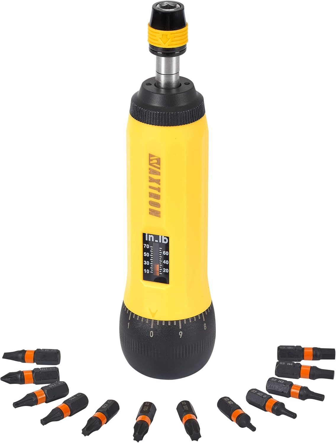 13Pcs Torque Screwdriver Set, 1/4" Adjustable Torque Wrench 10-70 In-Lb, Small P gallery