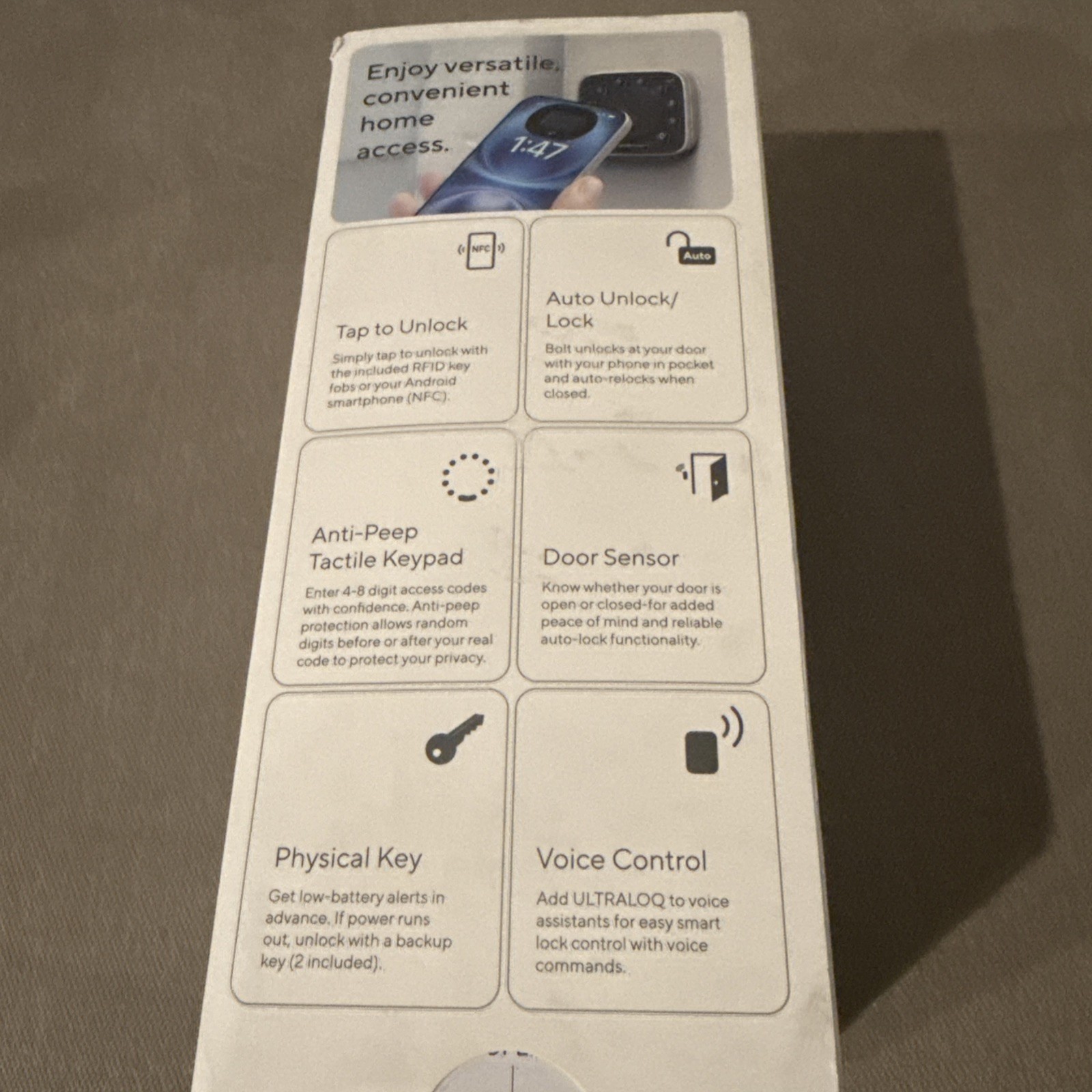 Bolt NFC, World's First Lock with Apple Home Key and Android NFC Tap to Unloc... gallery