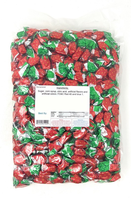 Strawberry Filled, Wrapped Hard Candy - 4 lbs. ~ YANKEETRADERS® ~ FREE SHIPPING gallery