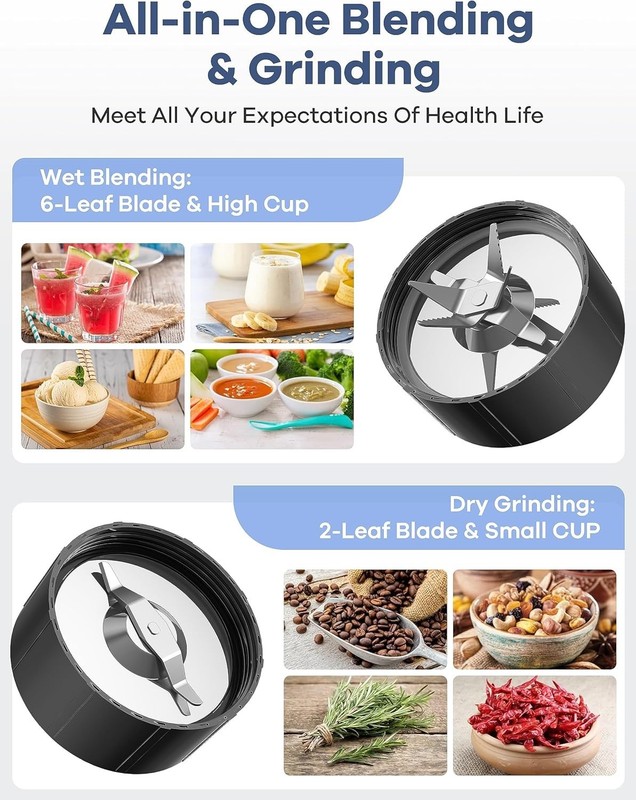 Versatile 15-in-1 Blender & Grinder Combo - BPA-Free, Easy Clean Design gallery
