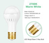 2-Pack Mogul Base 3 Way Bulbs LED 10/20/30 Watts,Replacement Incandescent Light gallery