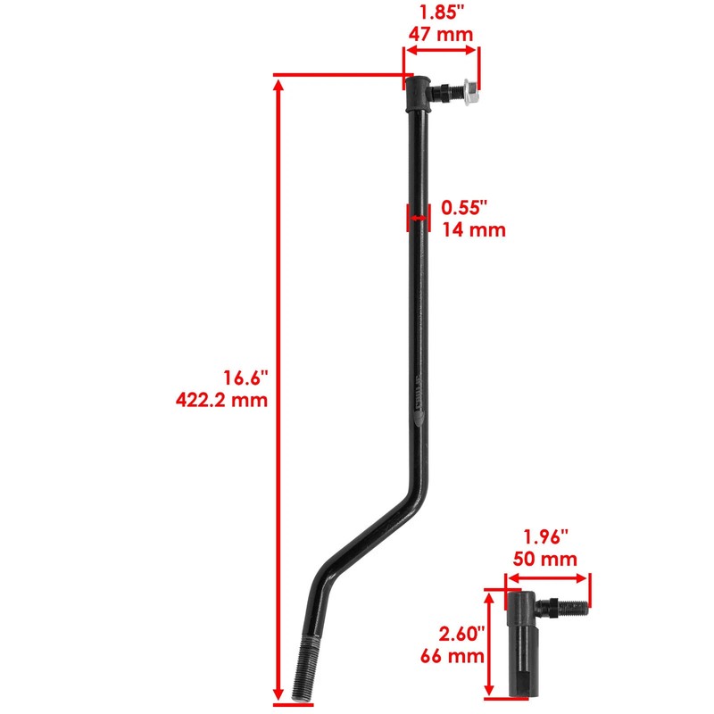 Left & Right Drag Link for John Deere LA100 LA105 LA110 LA115 LA120 LA130 gallery