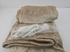 Tefici Electric Heated Blanket Throw 50" x 60 Camel gallery