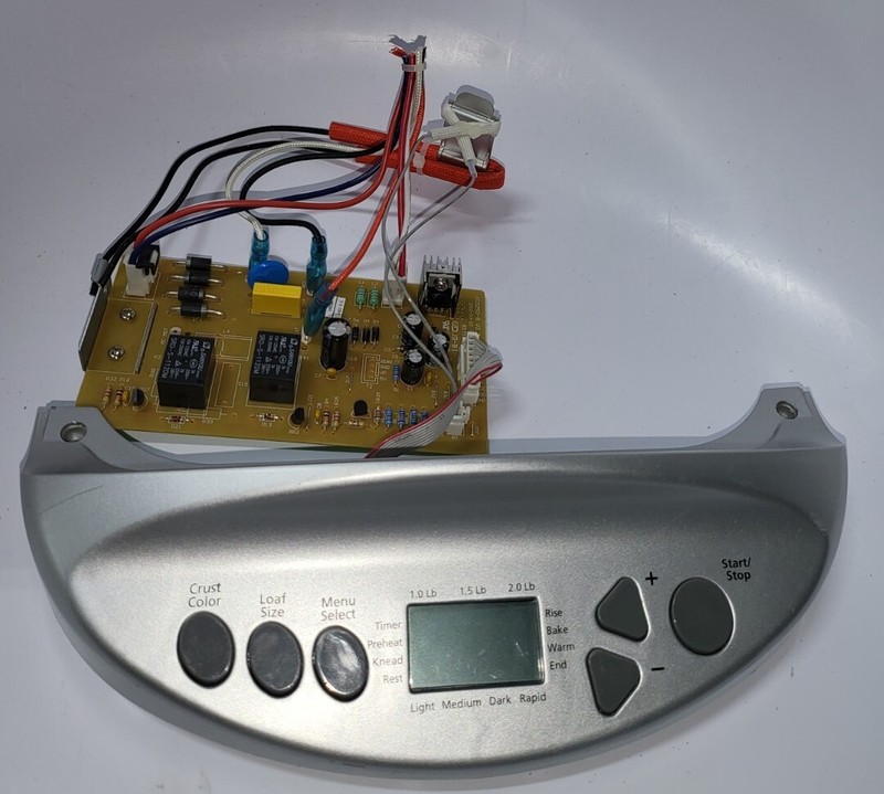 Control Panel, PCB, & Screws for Oster CKSTBR9050 Bread Machine Replacement Part gallery